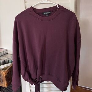 Women's Burgundy Top